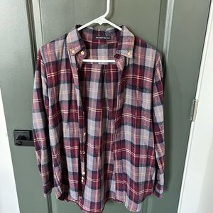 Like new brandy Melville oversized flannel top